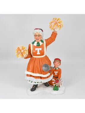 University of Texas Mrs. Santa Claus Danbury Mint Figurine UT Longhorns Hook 'Em